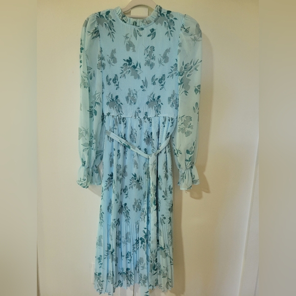 ANRABES WOMEN Floral Blue Dress - Picture 10 of 10